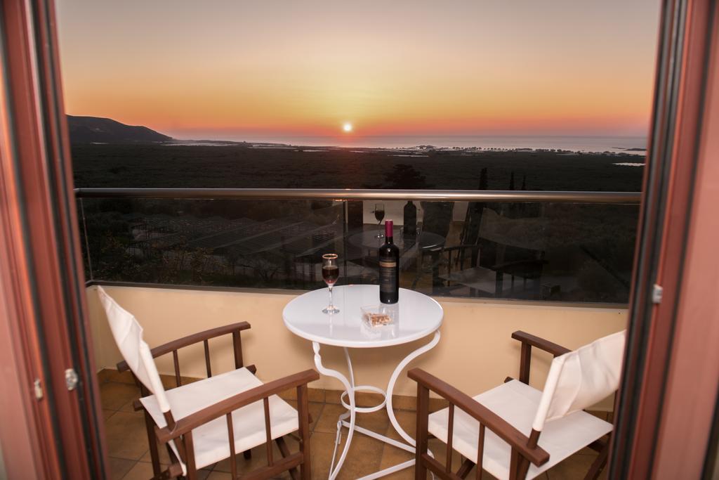 Villa Tramonto Falasarna Bagian luar foto