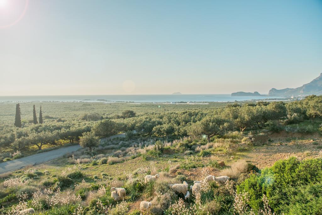 Villa Tramonto Falasarna Bagian luar foto