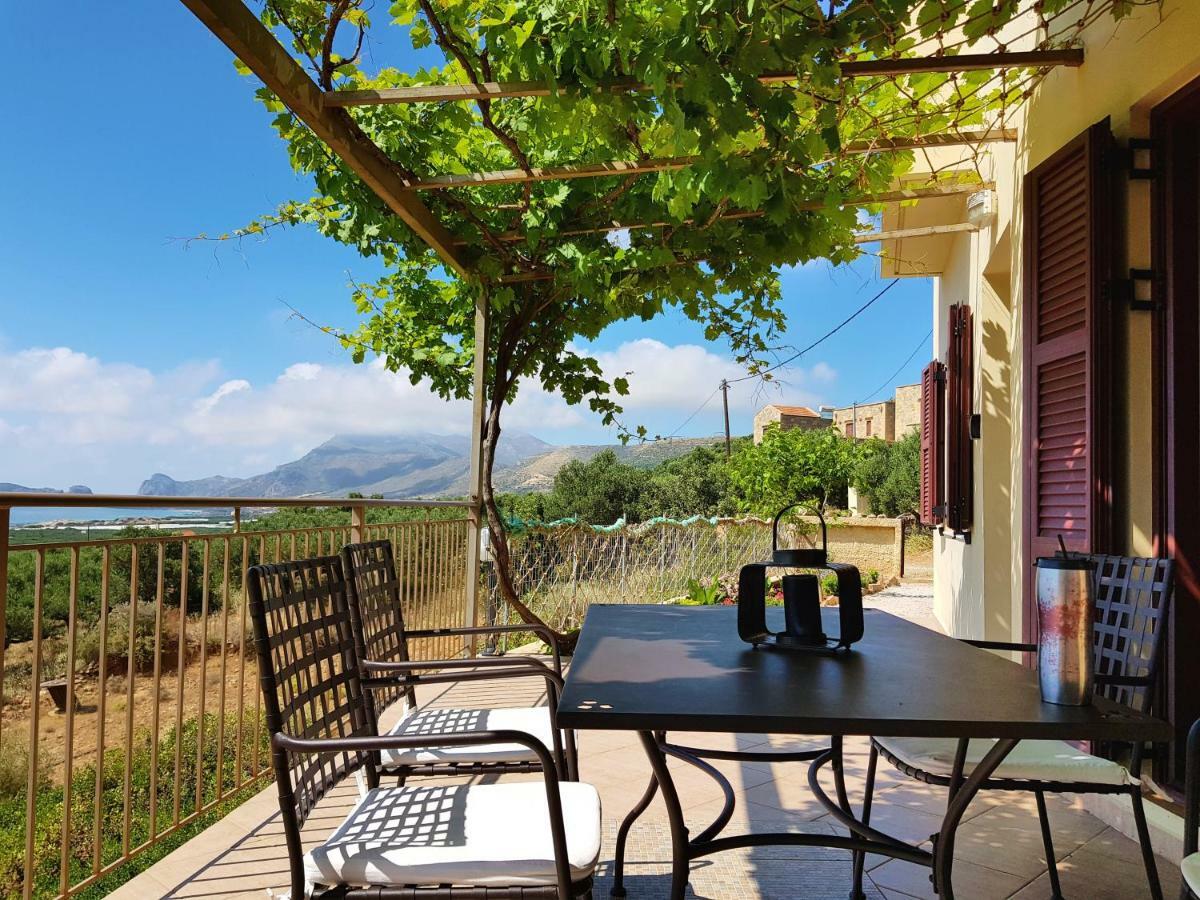 Villa Tramonto Falasarna Bagian luar foto